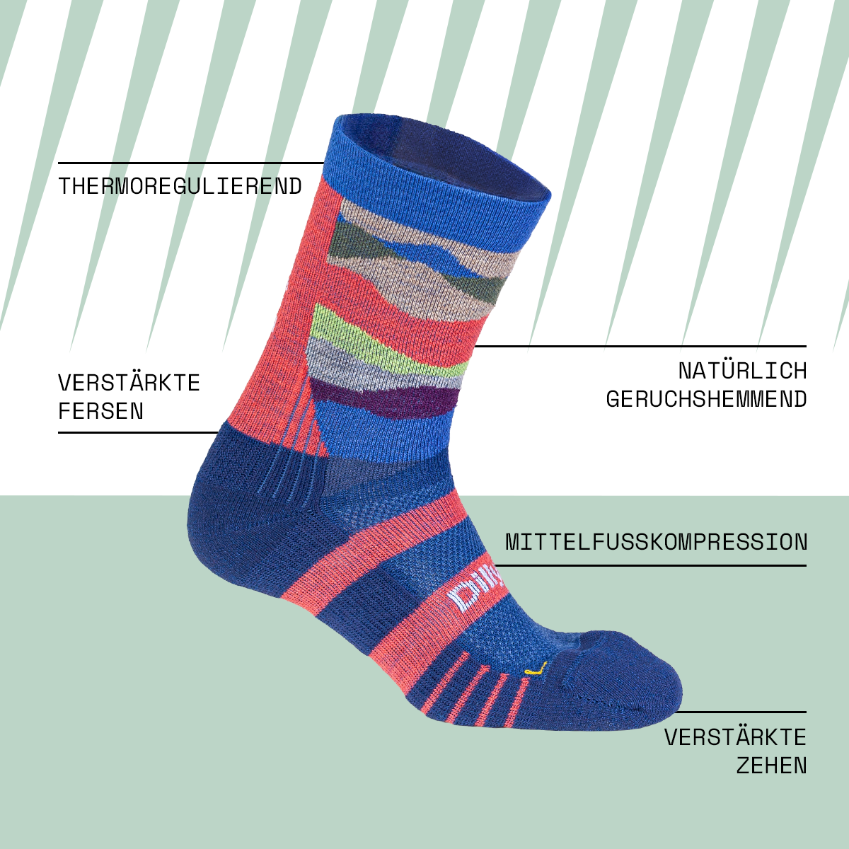 DillySocks Active Collection: Sportsocken 