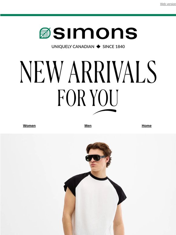 New arrivals? Please and thank you.