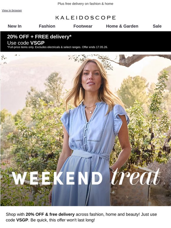 This won't wait... 20% off expires today