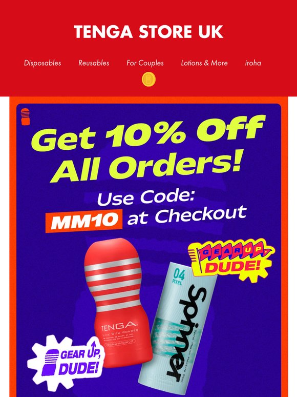 You can STILL get 10% off your next order