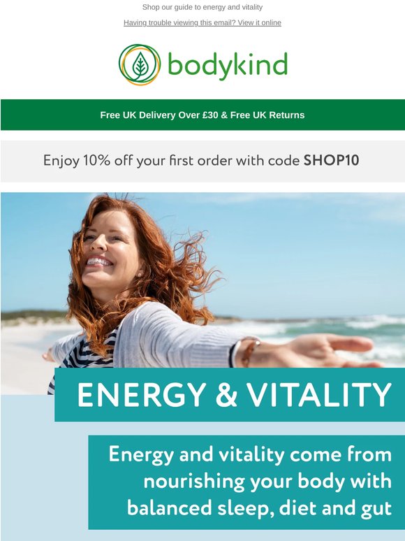 Boost Your Energy Naturally With Up to 25% Off 🔋