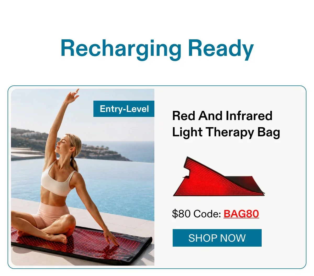 Red and Infrared Light Therapy Bag