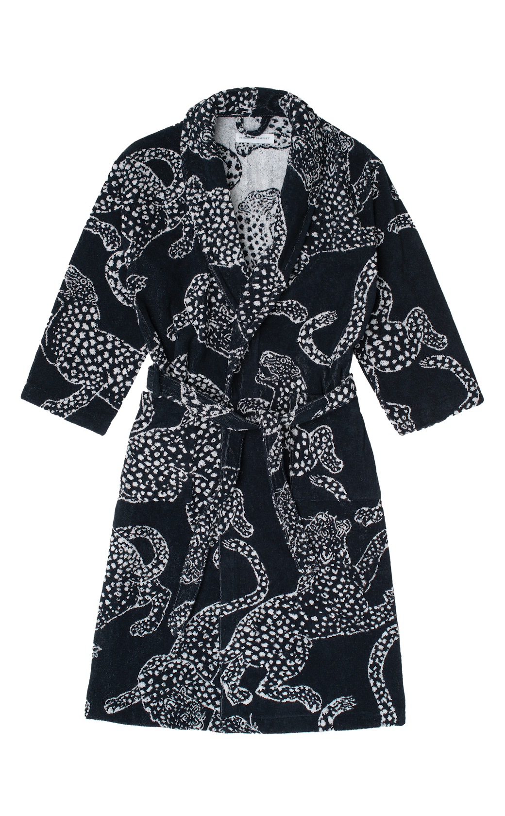 Towel Robe The Jag Navy