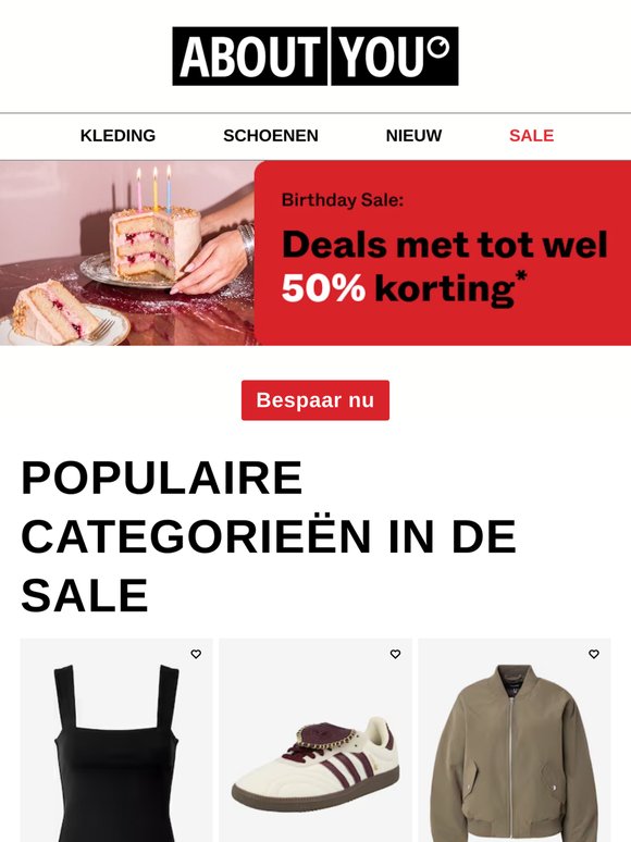Tot wel 50% DEAL korting