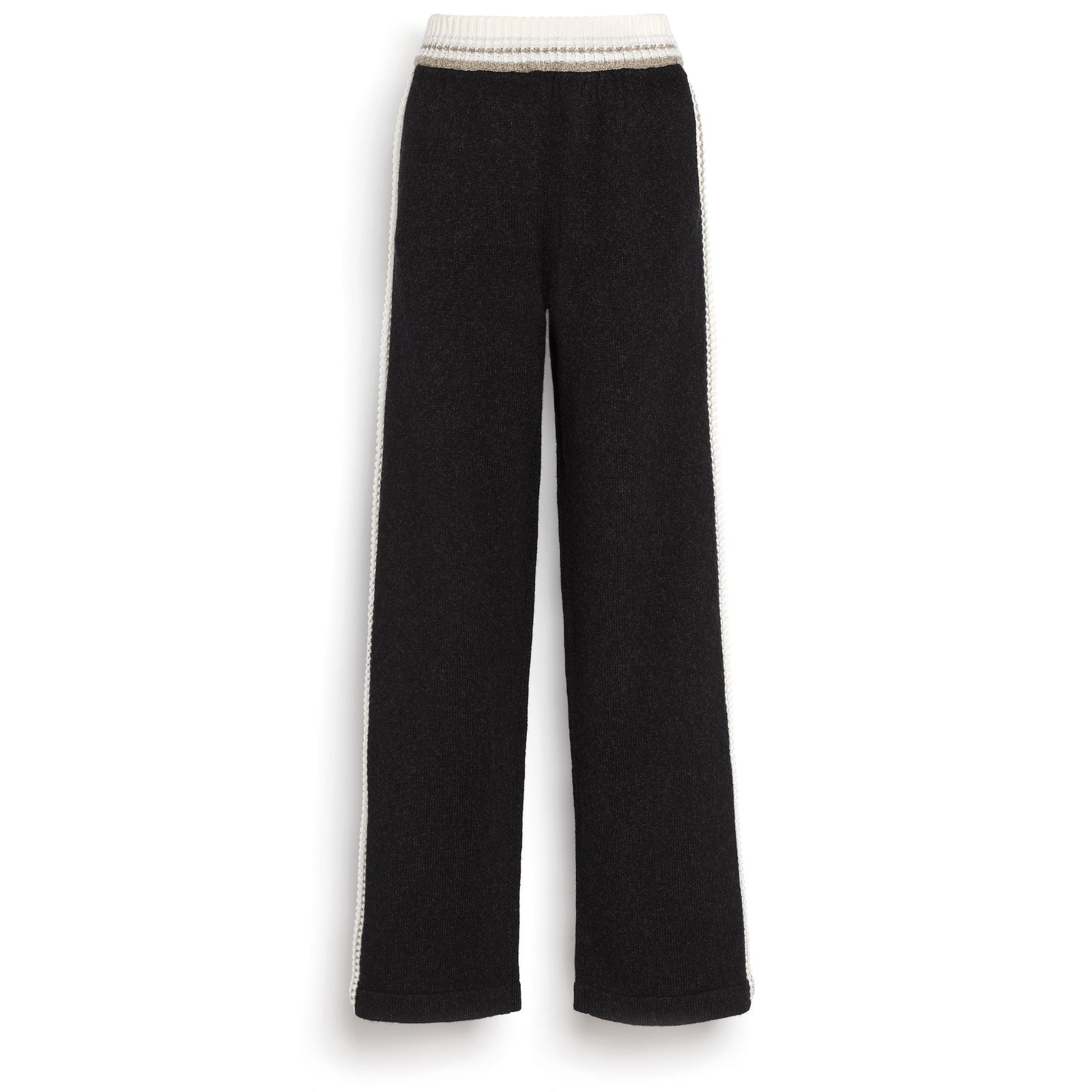 Image of Pantalon chiné en cachemire