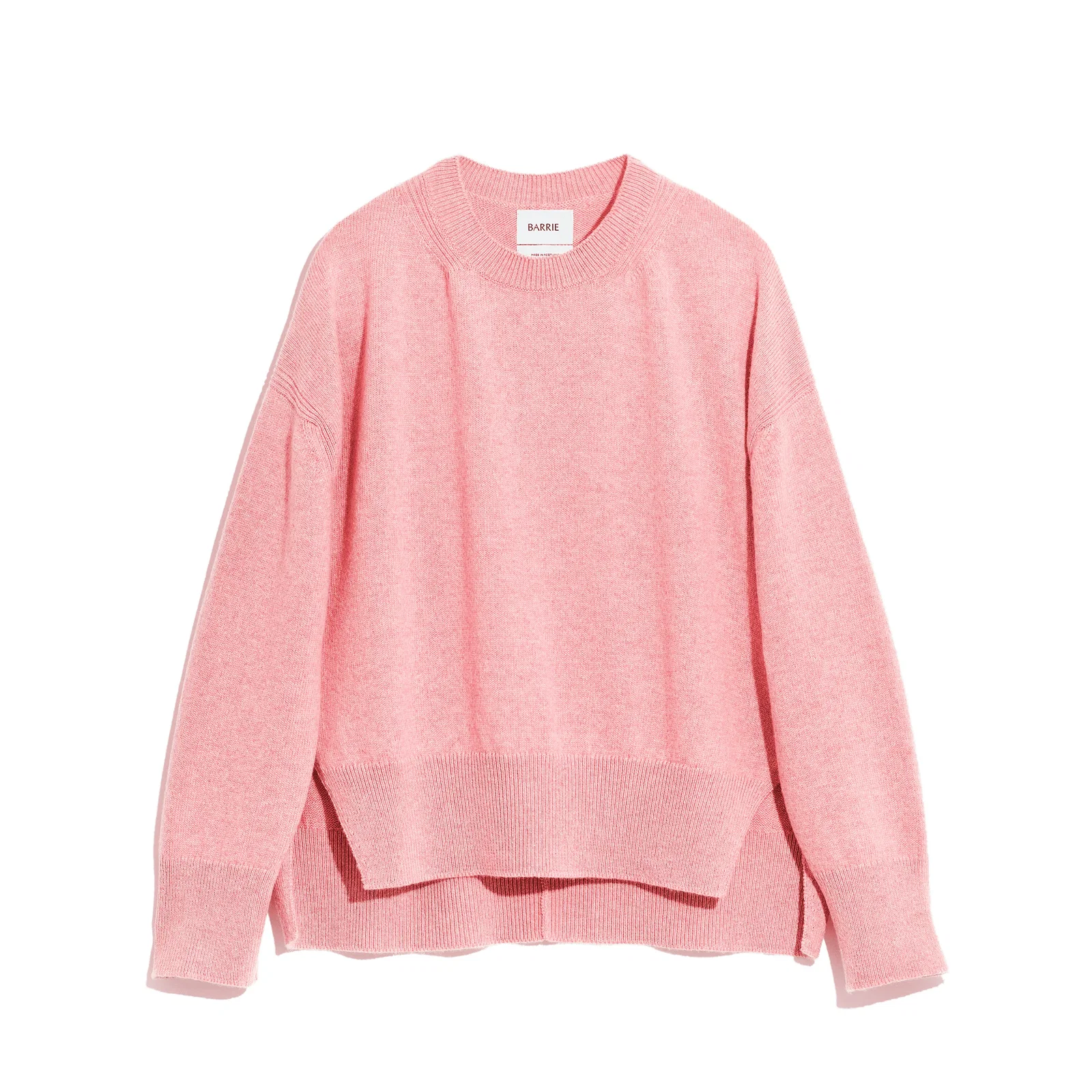 Image of Pull col rond oversize en cachemire