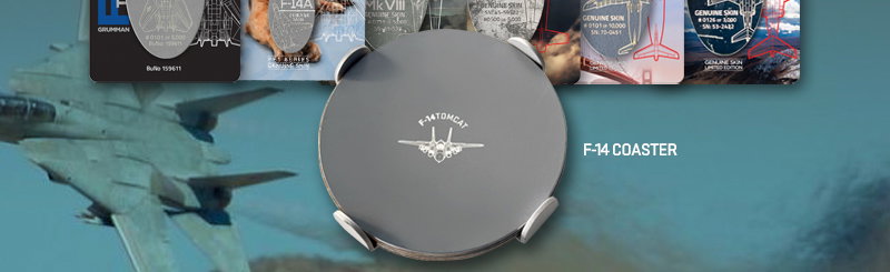 Shop F-14 coaster