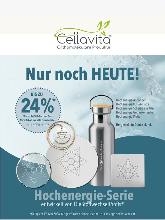 Letzte Chance auf bis zu 24% Rabatt
