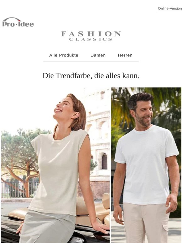 Die Trendfarbe, die alles kann.