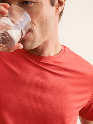 Men's Basel T-Shirt in Rich Red