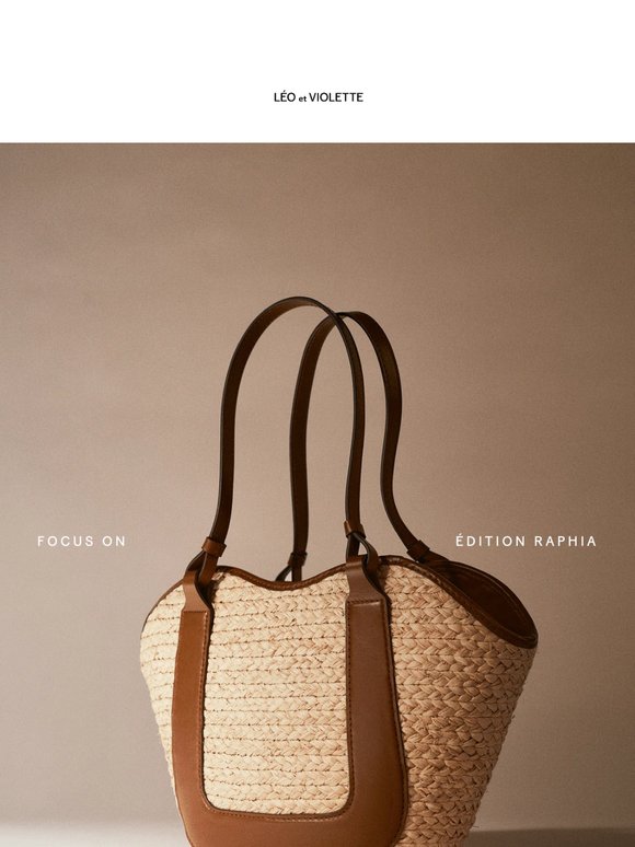 Focus on : Le Mini Gina Tote Edition Raphia