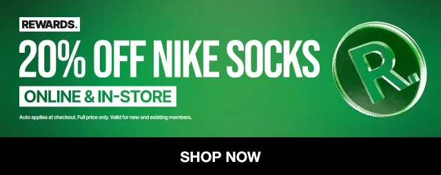 20% off Nike Socks 