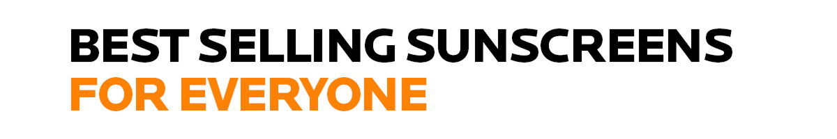 Best Selling Sunscreens for everyone