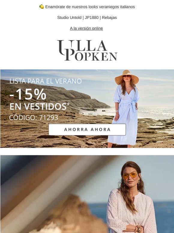 Ahorra un -15% en tu nuevo vestido de inspiración italiana✨
