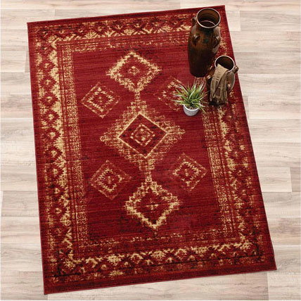Crimson Valley Rug - 2 x 3