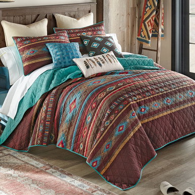 Image of Desert Jewel Quilt Bed Set - Queen - CLEARANCE