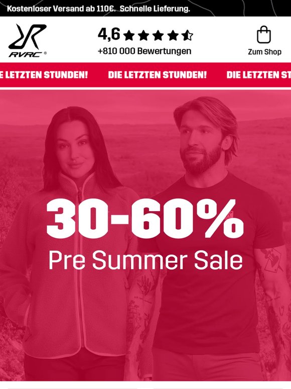 ⏰ Nur mehr heute: bis zu 60% RABATT