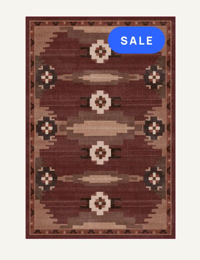 Annika Rust Red Rug