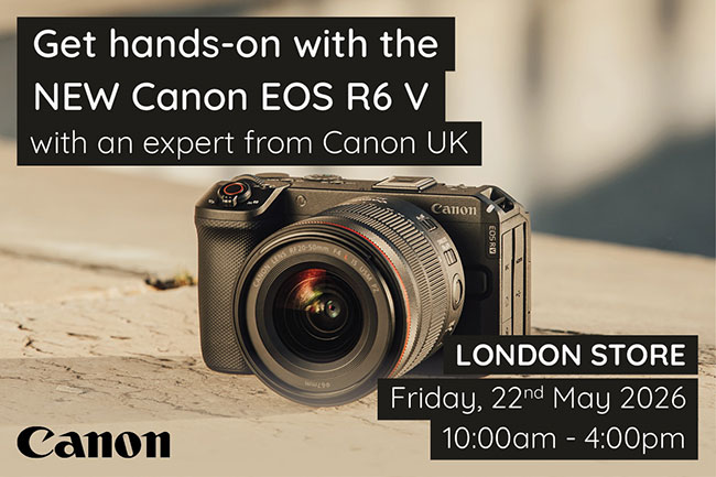 Canon EOS R6 V LDN Event