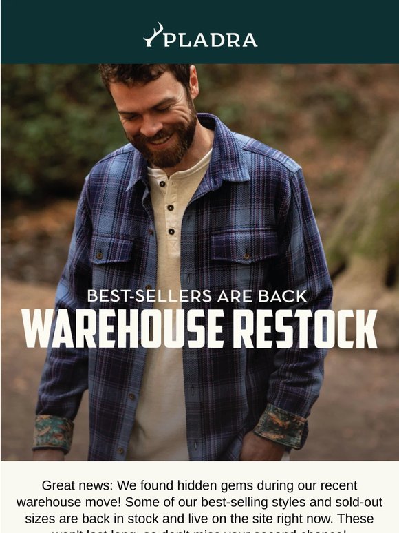 We've Been Hiding Something… (In Our Warehouse)