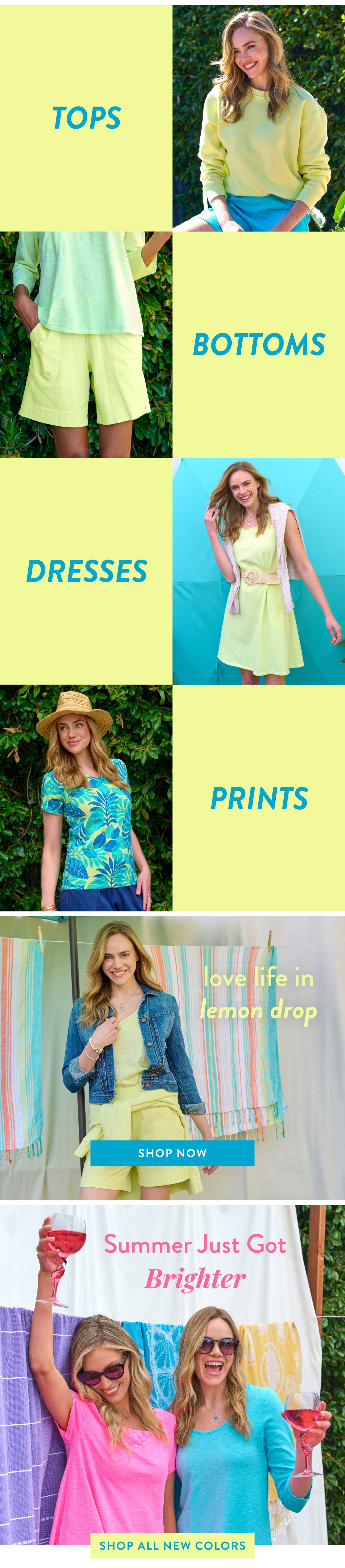 Shop New Summer Colors