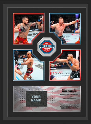 UFC Freedom 250: Name on Canvas Frame