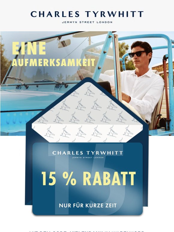 15 % RABATT auf neue Designs!