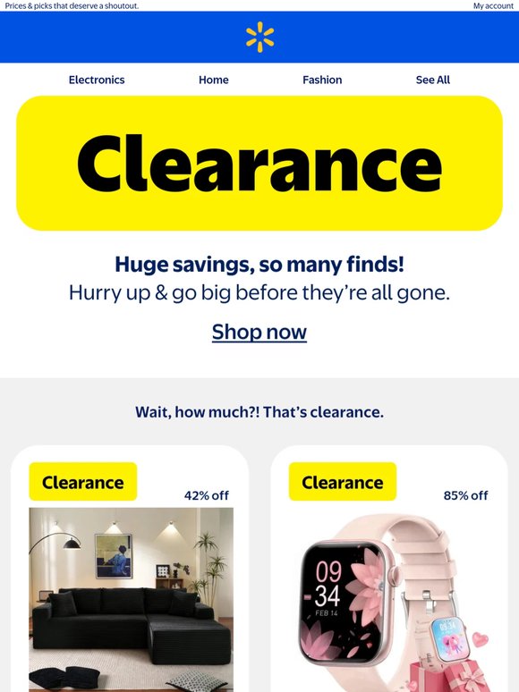 🎤 *taps mic* CLEARANCE!!!