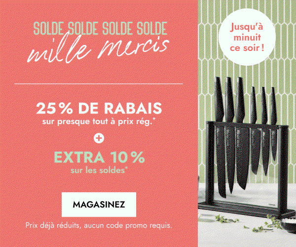 Solde « Mille mercis »