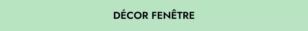 Décor fenêtre