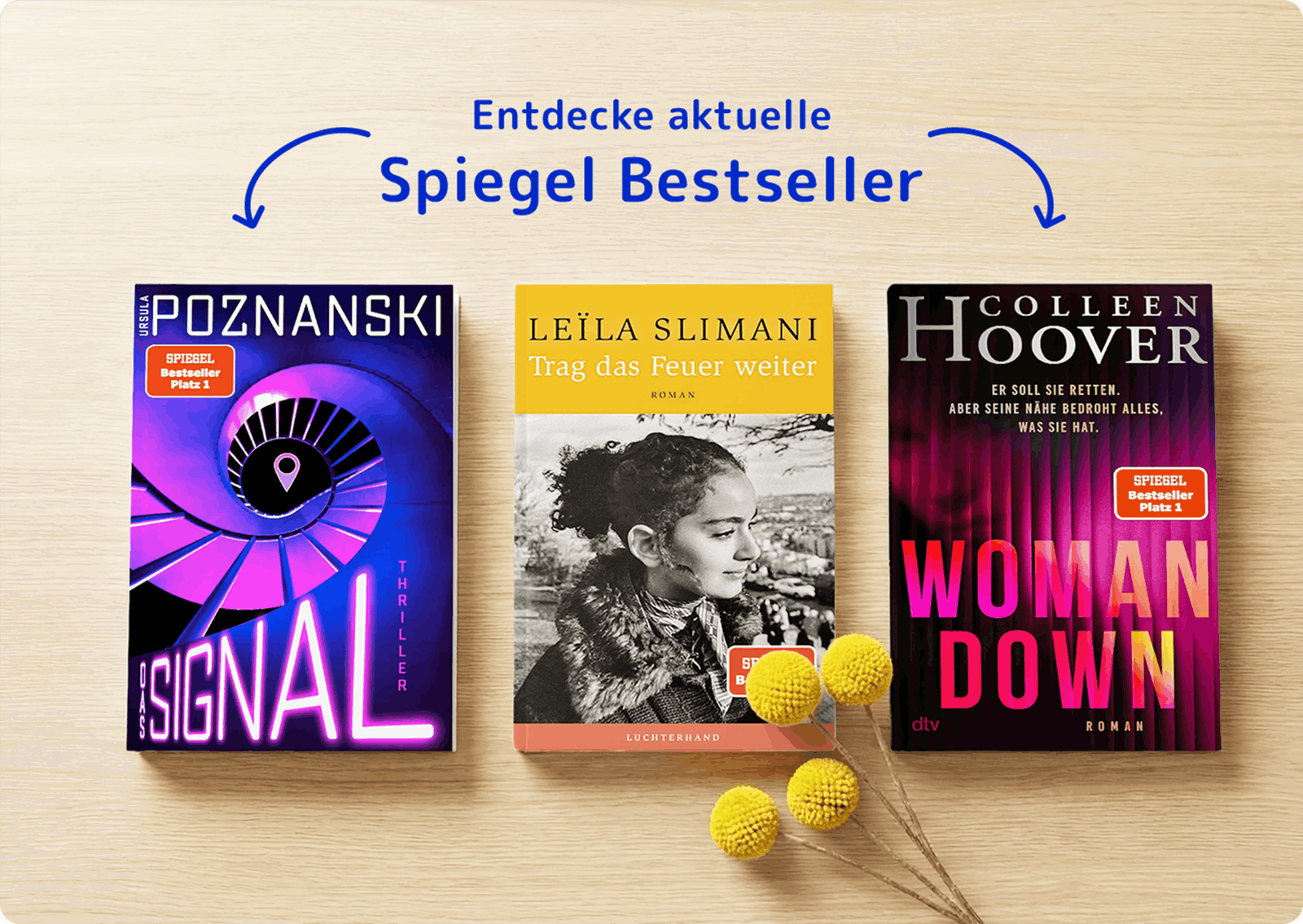 Entdecke aktuelle Spiegel Bestseller 
