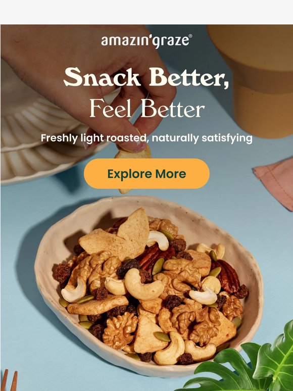Enjoy Your Snacks, Your Way 🌱