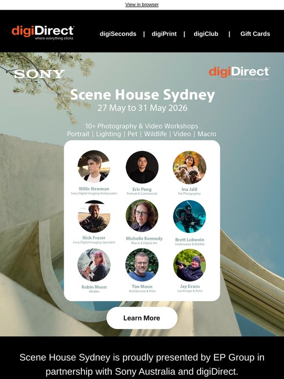You’re invited to Scene House in Camperdown with Sony!