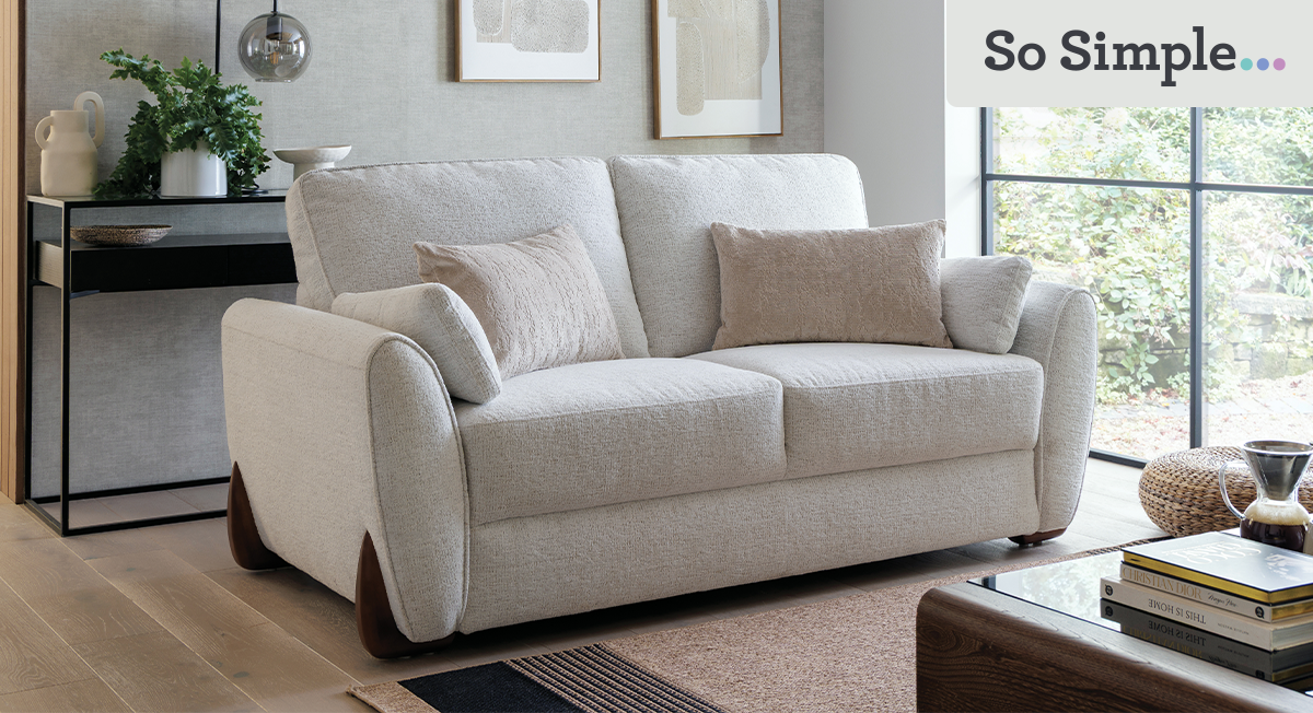 So Simple Elana Express 3 Seater Sofa