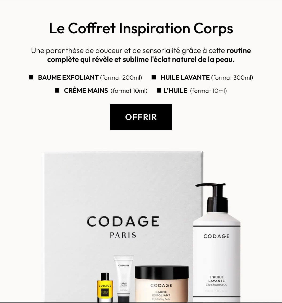 Le coffret inspiration corps