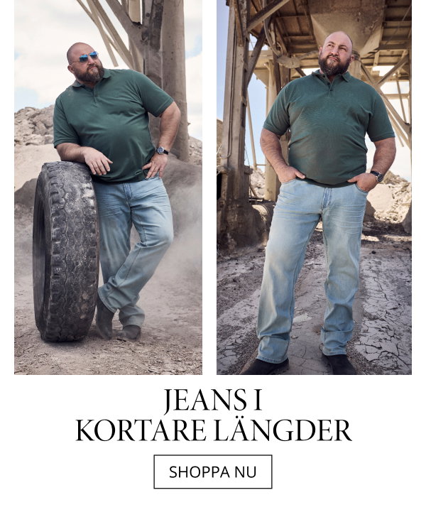 Jeans i kortare längder