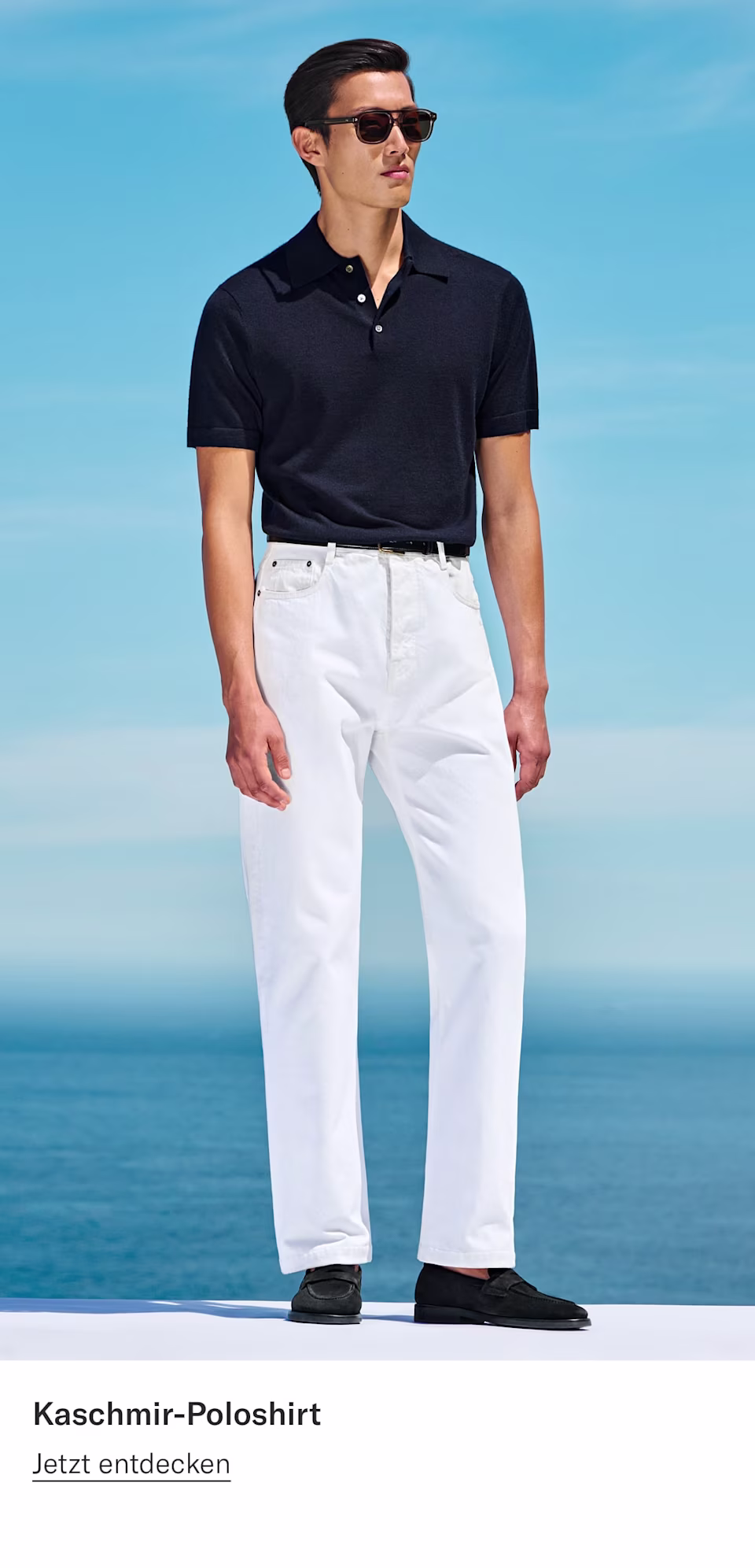 Navy polo