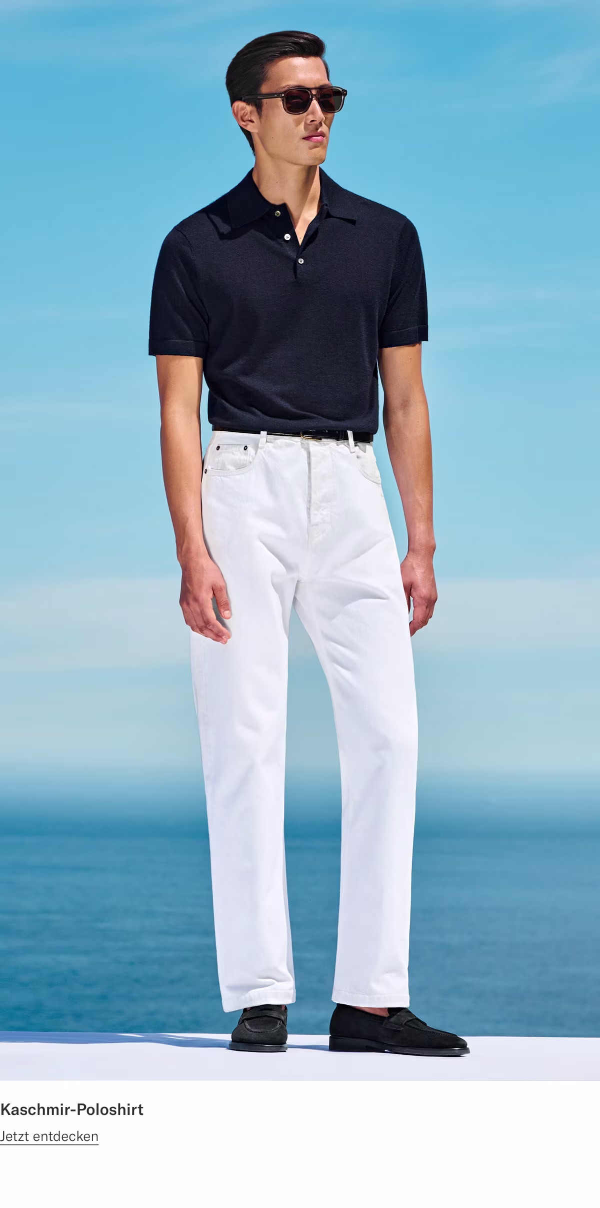 Navy polo