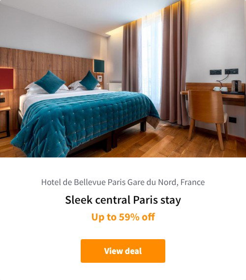 Sleek central Paris stay