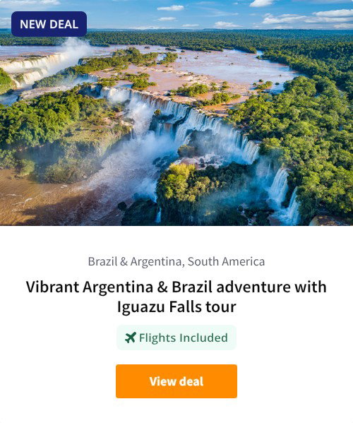 Vibrant Argentina &amp; Brazil adventure with Iguazu Falls tour