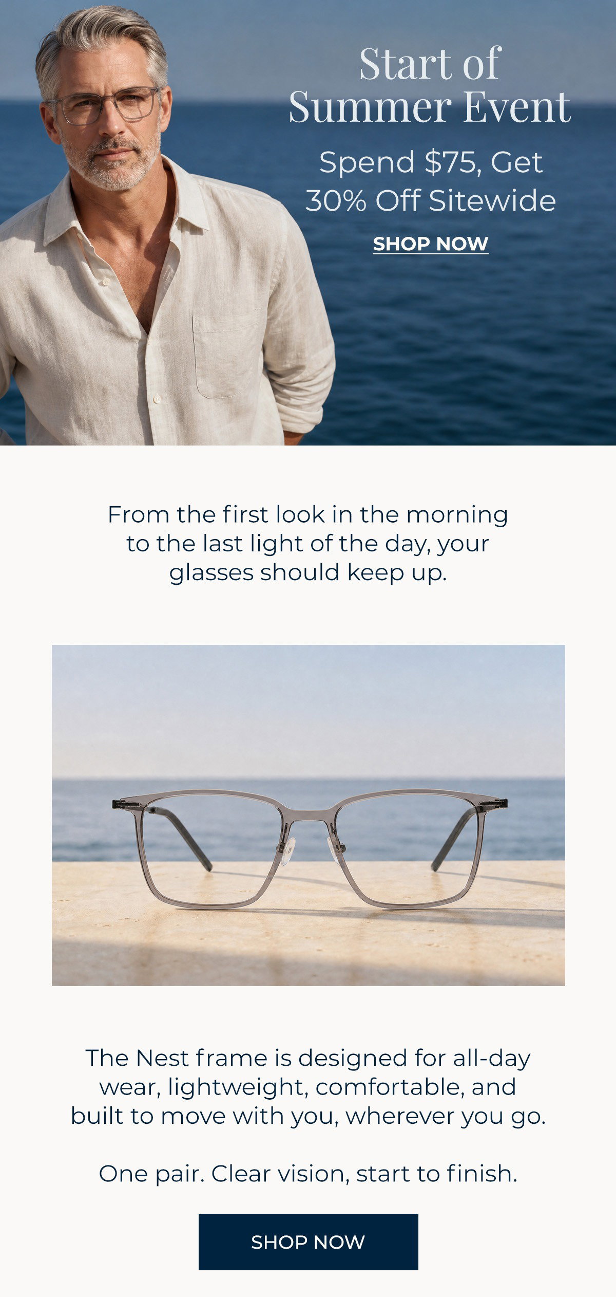Start of Summer Event: Spend $75, Get 30% Off Sitewide
