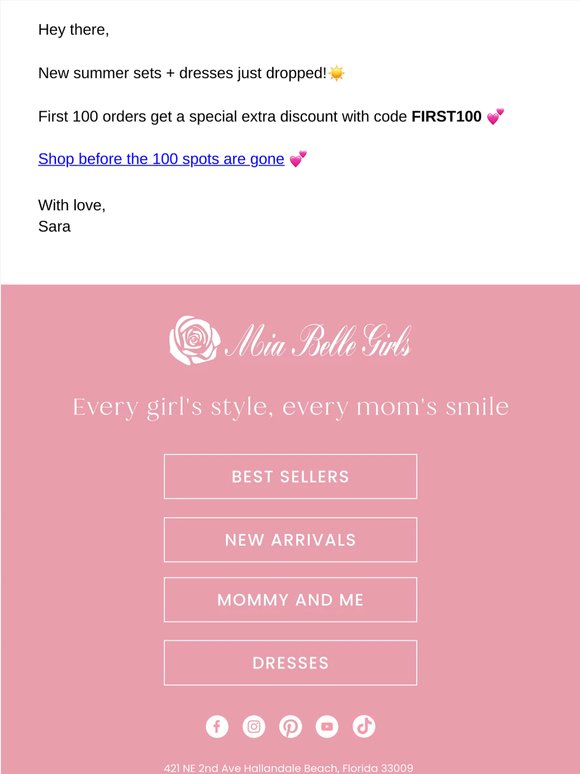 ☀️ Just dropped: our biggest summer launch 😍
