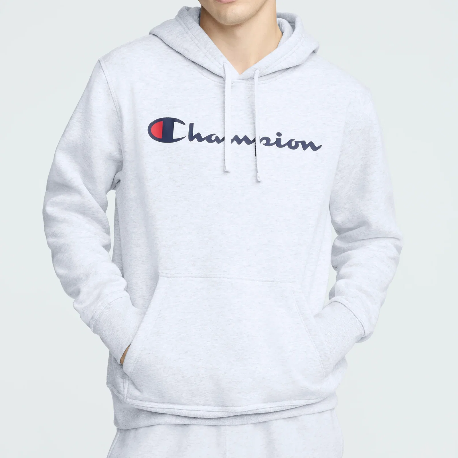 Image of Powerblend Hoodie, Full Script Logo