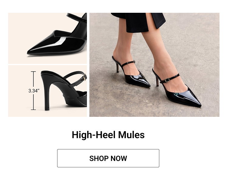 High-Heel Mules