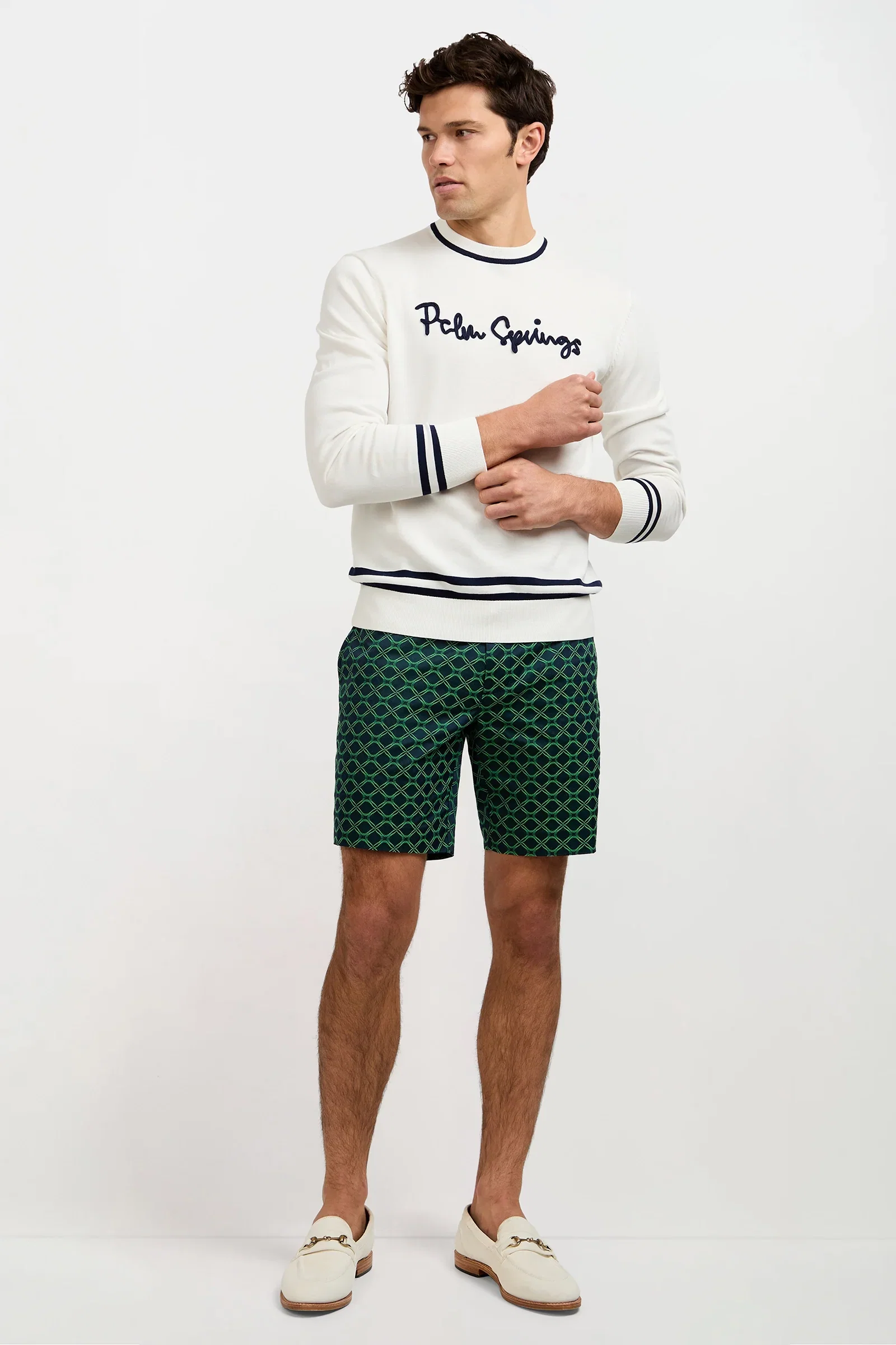 Image of Lawrence Short - Clover Geo Jacquard