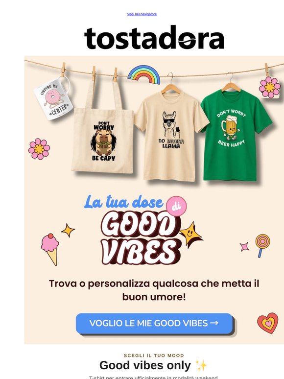 La tua dose di Good Vibes 😎