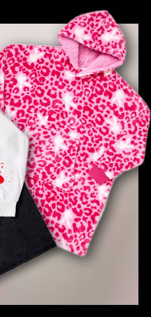 Playboy Pink Cheetah Wearable Blanket