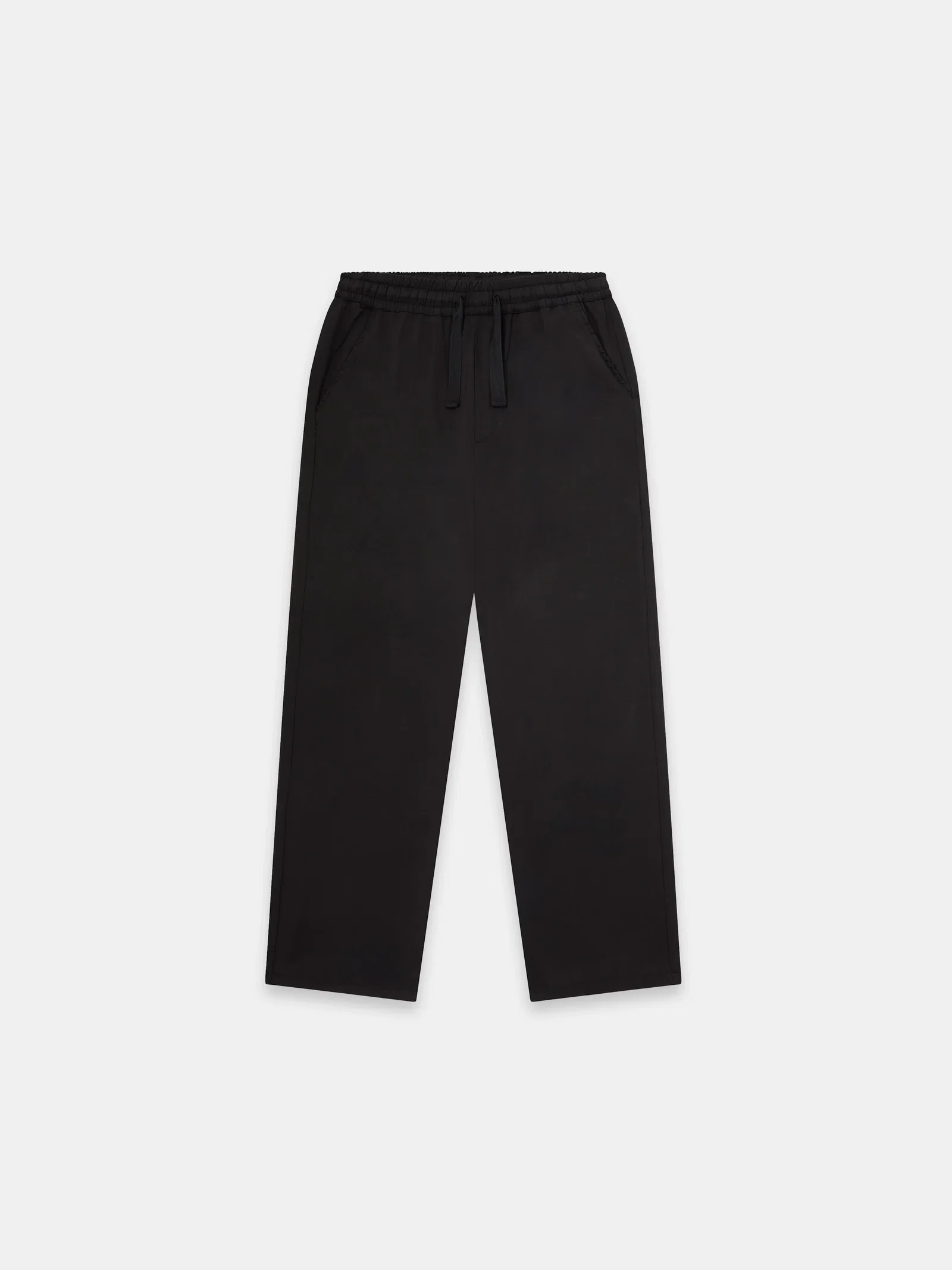 Judd Drawstring Trouser in Black