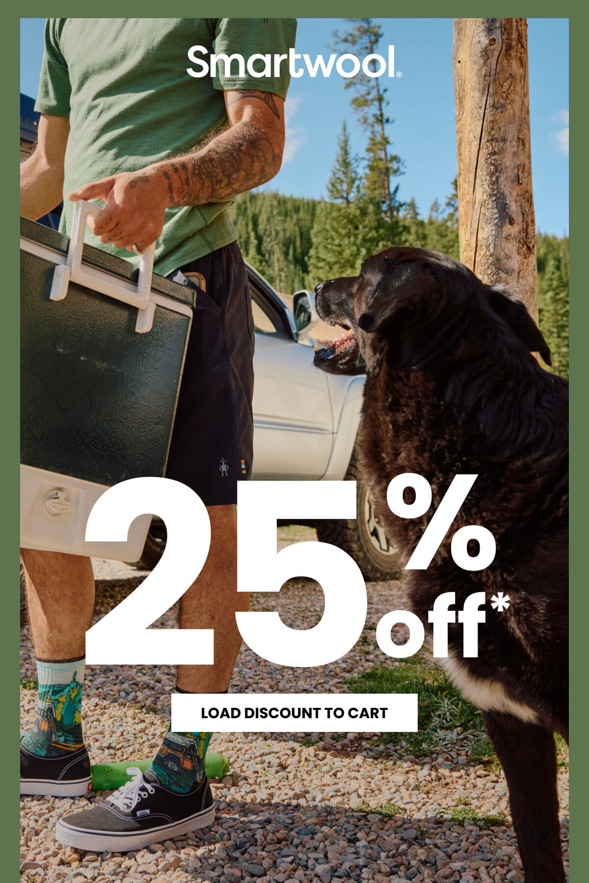 Get 25% off. Add your discount to cart.