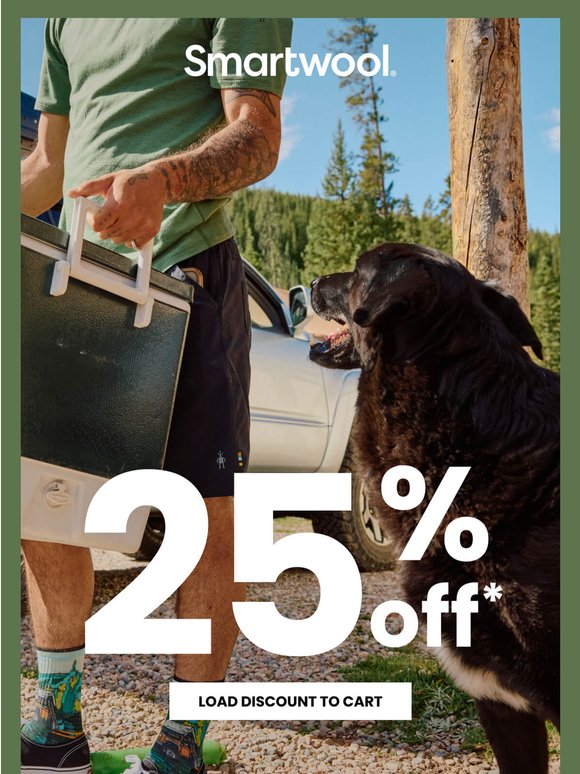 What will you save 25% on?